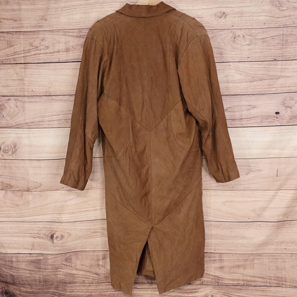 Wilsons Adventure Bound Originals Coat Womens PXS Brown Suede Leather Thinsulate - Picture 10 of 16